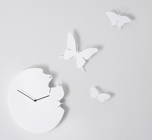 BUTTERFLY CLOCK by Susanne Philippson